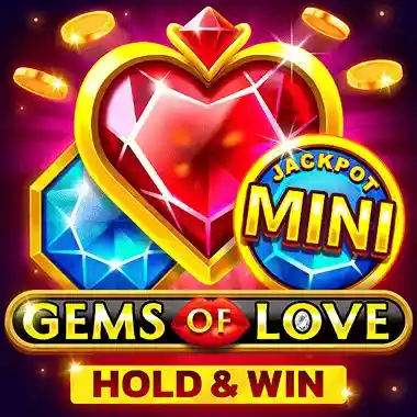 Gems Of Love Hold And Win game tile