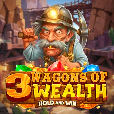 3 Wagons of Wealth Hold and Win game tile