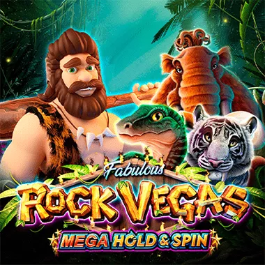 Rock Vegas Mega Hold & Spin game tile